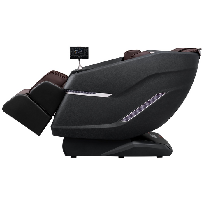 VEVOR Massage Chair with Flexible SL-Track, Full Body Zero Gravity Recliner, 10-18 Auto Modes, 3D Shiatsu, Heating, Bluetooth Speaker, Airbag, Foot Roller, and Touch Screen