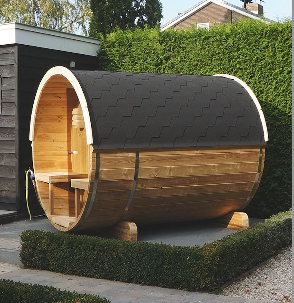 Outdoor Barrel Sauna